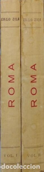 Libros: ZOLA. (&Eacute;mile) - ROMA. [2 VOLS.] - Foto 2