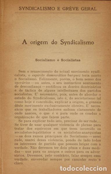 Libros: PRAT. (Jos&eacute;) e Aristides Briand. - SYNDICALISMO E GR&Eacute;VE GERAL. - Foto 2
