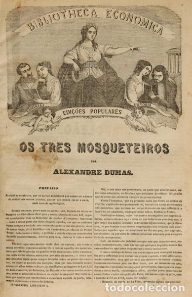 Libros: DUMAS. (Alexandre) - OS TRES MOSQUETEIROS. - Foto 1