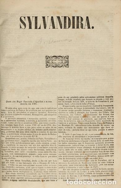 Libros: DUMAS. (Alexandre) - SYLVANDIRA. [3 OBRAS] - Foto 1