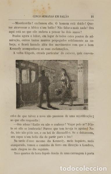 Libros: VERNE. (Jules) - CINCO SEMANAS EM BAL&Atilde;O. - Foto 2