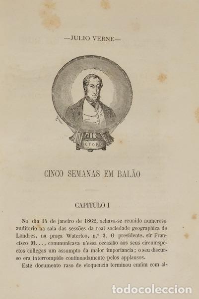 Libros: VERNE. (Jules) - CINCO SEMANAS EM BAL&Atilde;O. - Foto 1