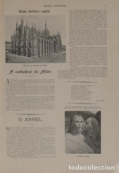 Libros: BRASIL - PORTUGAL, D&Eacute;CIMO ANNO, 1909. - Foto 2