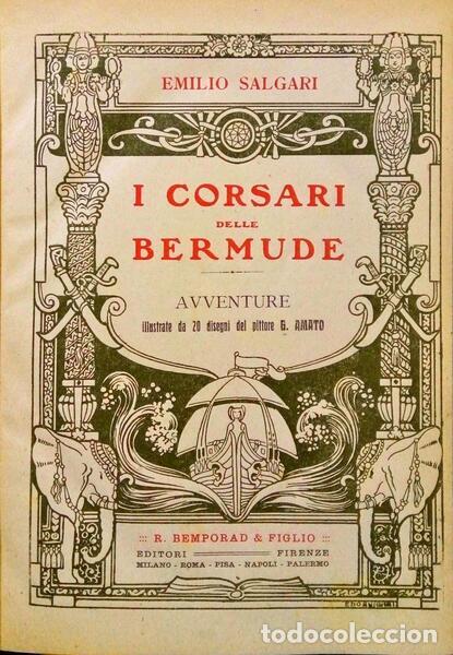 Libros: SALGARI. (Emilio) - I CORSARI DELLE BERMUDE. - Foto 1