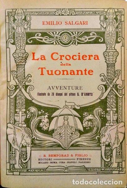 Libros: SALGARI. (Emilio) - LA CROCIERA DELLA TUONANTE. - Foto 1