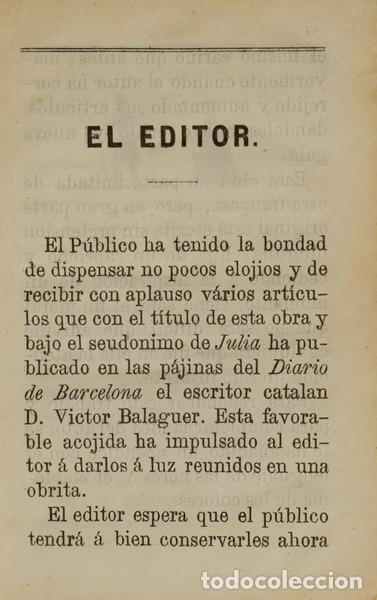 Libros: BALAGUER. (D. Victor) - LAS FLORES. [2.&ordf; EDI&Ccedil;&Atilde;O] - Foto 2