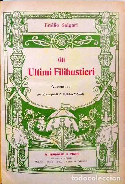 Libros: SALGARI. (Emilio) - GLI ULTIMI FILIBUSTIERI. - Foto 1