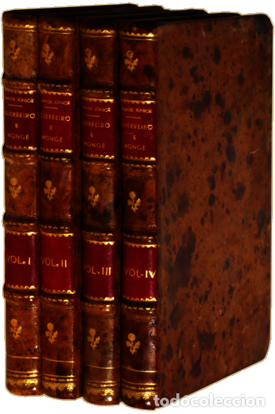 Libros: CAMPOS. (Ant&oacute;nio de) - GUERREIRO E MONGE. [4 VOLS.] - Foto 3