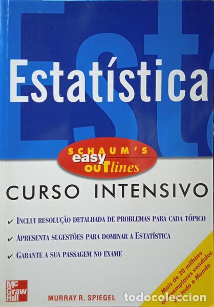 Libros: SPIEGEL (Murray R.) e David P. Lindstrom. - ESTAT&Iacute;STICA. - Foto 1