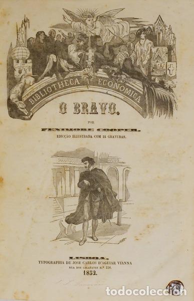 Libros: FENIMORE COOPER. (James) e Outros. - O BRAVO DE VENEZA. - Foto 1