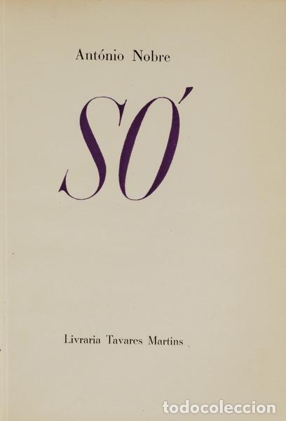 Libros: NOBRE. (Ant&oacute;nio) - S&Oacute;. [10.&ordf; EDI&Ccedil;&Atilde;O] - Foto 1