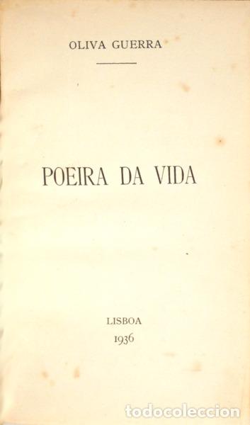 Libros: GUERRA. (Oliva) - POEIRA DA VIDA. - Foto 1