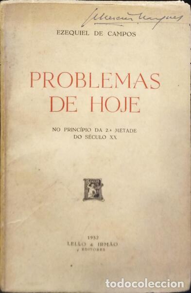 Libros: CAMPOS. (Ezequiel de) - PROBLEMAS DE HOJE. - Foto 1