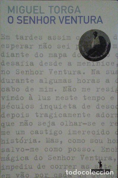 Libros: TORGA. (Miguel) - O SENHOR VENTURA. - Foto 1