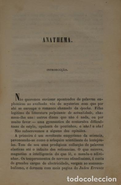 Libros: CASTELO BRANCO. (Camilo) - ANATHEMA. [2.&ordf; EDI&Ccedil;&Atilde;O] - Foto 2