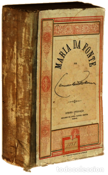 Libros: CASTELO BRANCO. (Camilo) - MARIA DA FONTE. - Foto 4