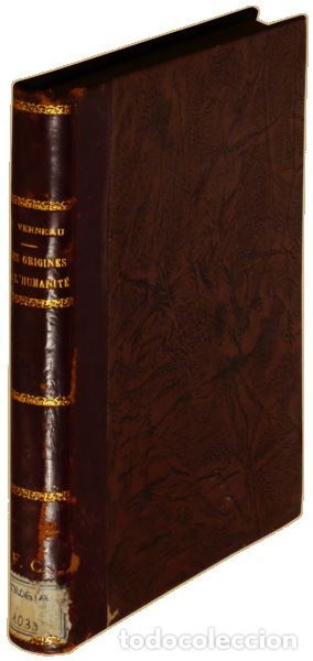 Libros: VERNEAU. (Ren&eacute;) - LES ORIGINES DE L&#39;HUMANIT&Eacute;. - Foto 2
