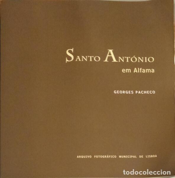 Libros: PACHECO. (Georges) - SANTO ANT&Oacute;NIO EM ALFAMA. - Foto 1