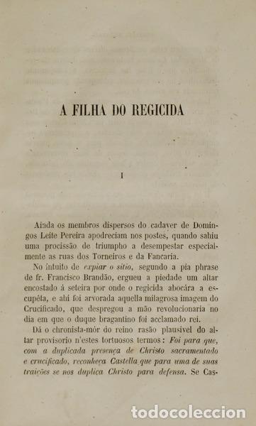 Libros: CASTELO BRANCO. (Camilo) - A FILHA DO REGICIDA. - Foto 2