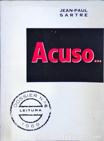 Libros: SARTRE. (Jean-Paul) - ACUSO� - Foto 1