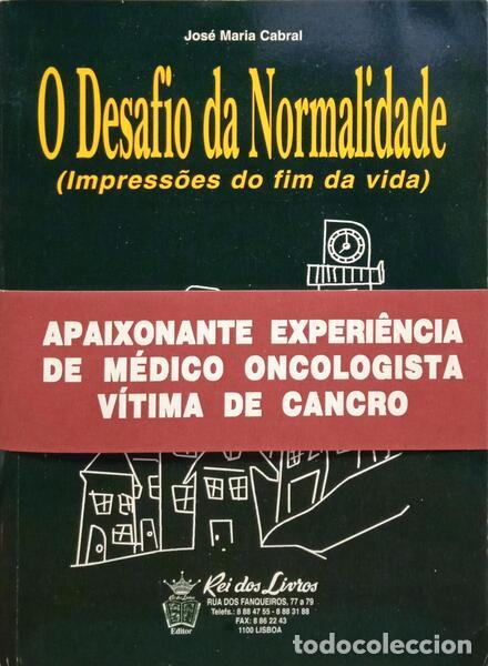 Libros: CABRAL. (Jos&eacute; Maria) - O DESAFIO DA NORMALIDADE. [TARJA COMERCIAL] - Foto 1