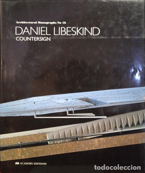 Libros: DANIEL LIBESKIND, COUNTERSIGN. - Foto 1