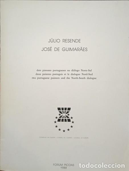 Libros: J&Uacute;LIO RESENDE - JOS&Eacute; DE GUIMAR&Atilde;ES. - Foto 1
