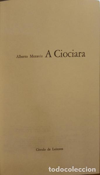 Libros: MORAVIA. (Alberto) - A CIOCIARA. - Foto 2