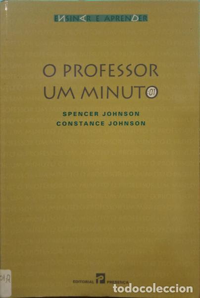 Libros: JOHNSON. (Spencer) e Costance Jonhson. - O PROFESSOR UM MINUTO. - Foto 1