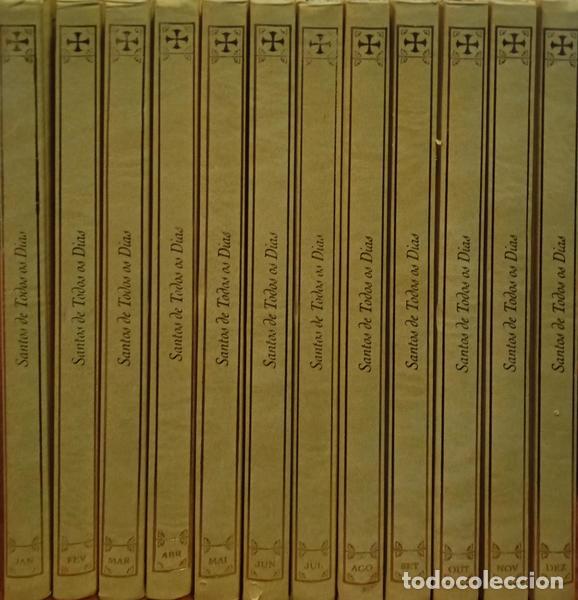 Libros: SANTOS DE TODOS OS DIAS. [12 VOLS.] - Foto 3
