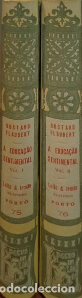 Libros: FLAUBERT. (Gustavo) - A EDUCA&Ccedil;&Atilde;O SENTIMENTAL. [EDI&Ccedil;&Atilde;O DE 1971, 2 VOLS.] - Foto 2