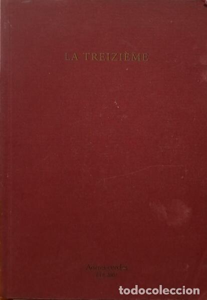 Libros: CARVALHO. (Max de) - LA TREIZI&Egrave;ME N.&ordm; 9. - Foto 1