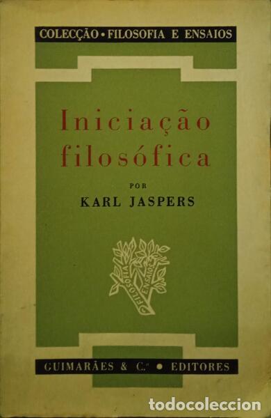 Libros: JASPERS. (Karl) - INICIA&Ccedil;&Atilde;O FILOS&Oacute;FICA. - Foto 1