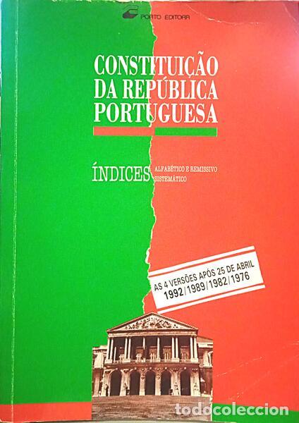 Libros: CONSTITUI&Ccedil;&Atilde;O DA REP&Uacute;BLICA PORTUGUESA.