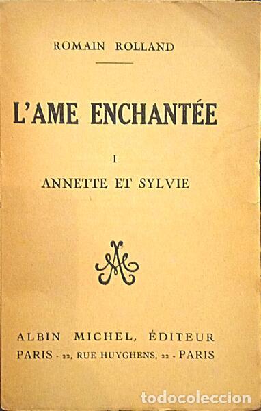 Libros: ROLLAND. (Romain) - L&#39;AME ENCHANT&Eacute;E. [4 VOLS.] - Foto 2