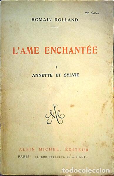 Libros: ROLLAND. (Romain) - L&#39;AME ENCHANT&Eacute;E. [4 VOLS.] - Foto 1