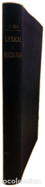 Libros: FEIJ&Oacute;. (Ant&oacute;nio) - LYRICAS E BUCOLICAS (1876-1883). - Foto 2