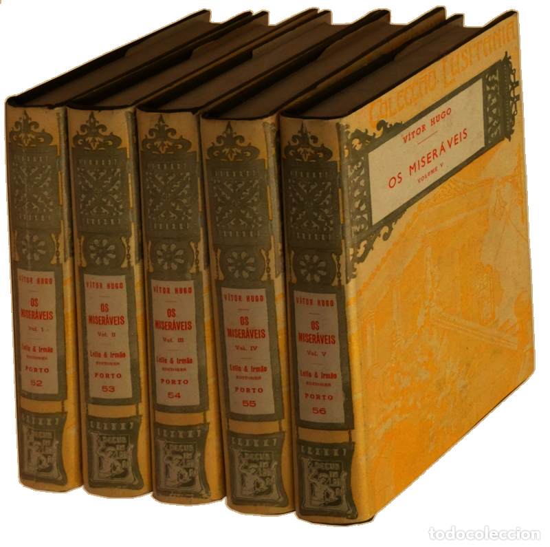 Libros: HUGO. (V&iacute;tor) - OS MISER&Aacute;VEIS. [5 VOLS.] - Foto 3