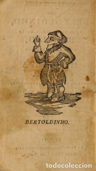 Libros: CROCE. (Giulio Cesare) - SIMPLICIDADES DE BERTOLDINHO, FILHO DO SUBLIME, E ASTUTO BERTOLDO&#59; E DA - Foto 2
