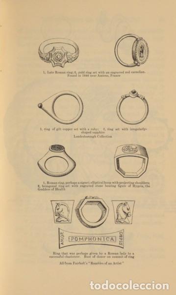 Libros: KUNZ. (George Frederick) - RINGS FOR THE FINGER. - Foto 3