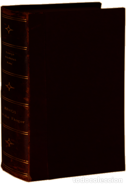 Libros: KUNZ. (George Frederick) - RINGS FOR THE FINGER. - Foto 4