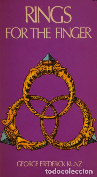 Libros: KUNZ. (George Frederick) - RINGS FOR THE FINGER. - Foto 1