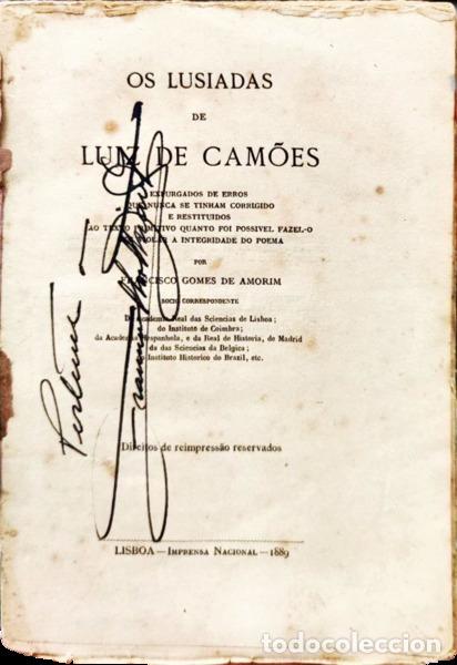 Libros: CAM&Otilde;ES. (Lu&iacute;s Vaz de) - OS LUSIADAS. - Foto 2