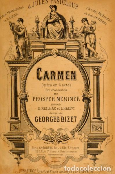Libros: BIZET. (Georges) - CARMEN. - Foto 1