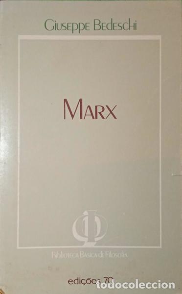 Libros: BEDESCHI. (Giuseppe) - MARX. - Foto 1