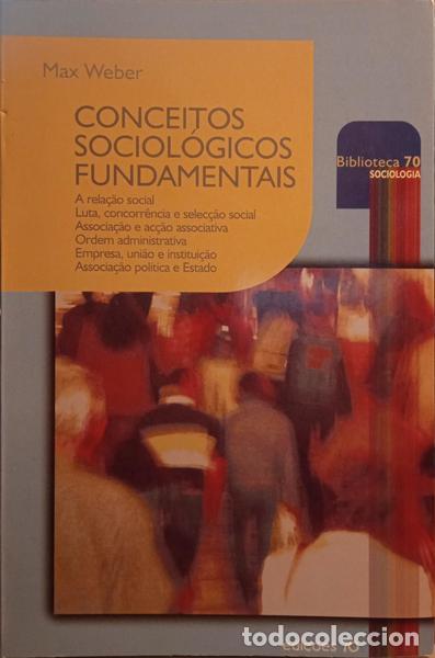 Libros: WEBER. (Max) - CONCEITOS SOCIOL&Oacute;GICOS FUNDAMENTAIS. - Foto 1