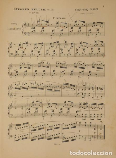 Libros: HELLER. (Stephen) - &Eacute;TUDES & PR&Eacute;LUDES. 1-4 CAHIER. - Foto 2