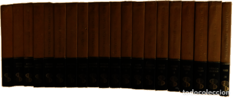 Libros: ENCYCLOPEDIA INTERNATIONAL. [20 VOLUMES] - Foto 4