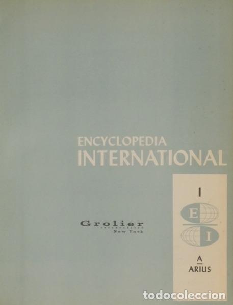 Libros: ENCYCLOPEDIA INTERNATIONAL. [20 VOLUMES] - Foto 1