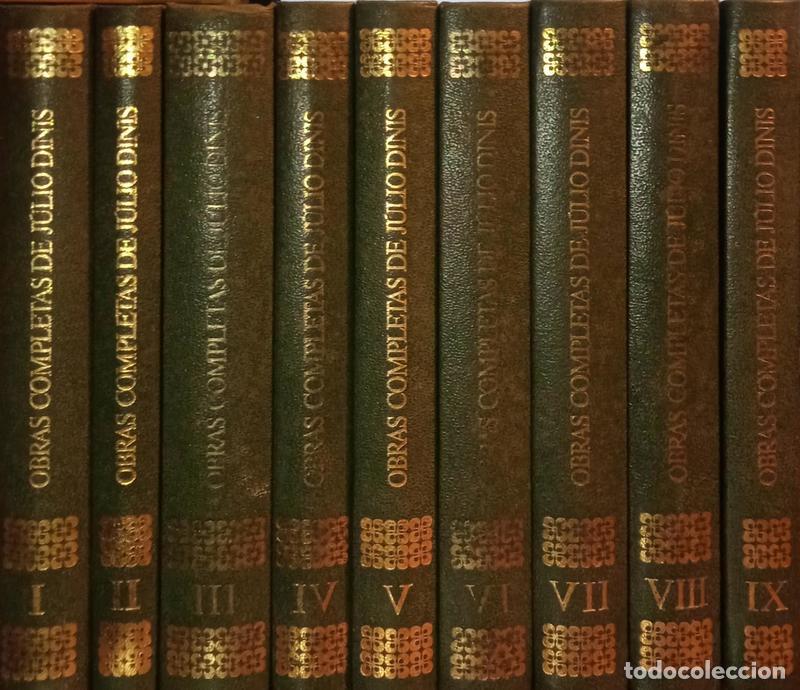 Libros: DINIS. (J&uacute;lio) - OBRAS COMPLETAS. [9 VOLS. 1.&ordf; EDI&Ccedil;&Atilde;O] - Foto 3